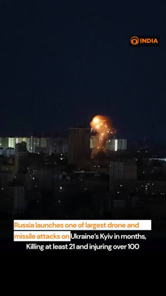 Russia Intensifies Pressure on Kyiv After Deadly Missile and Drone Strikes